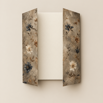 Vintage Botanica Gate-fold