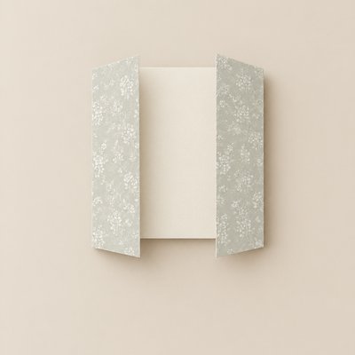 Sage Bloom Gate-fold