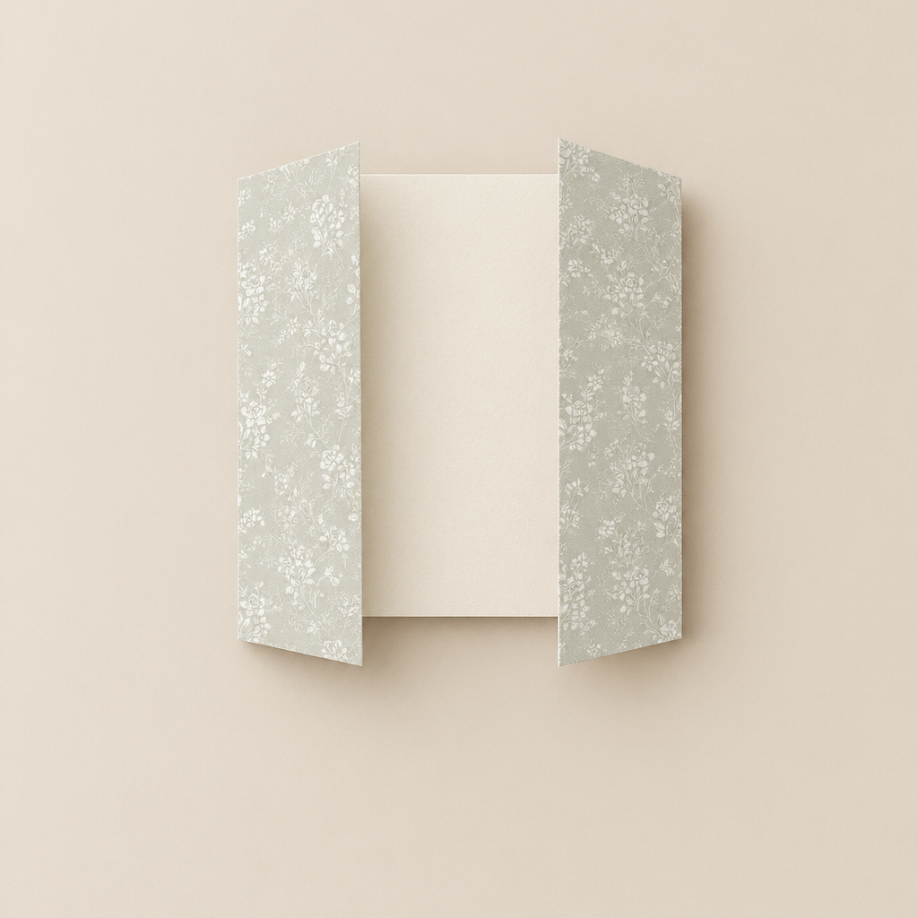 Sage Bloom Gate-fold