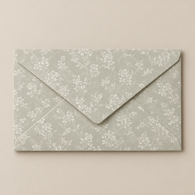 Sage Bloom Envelope