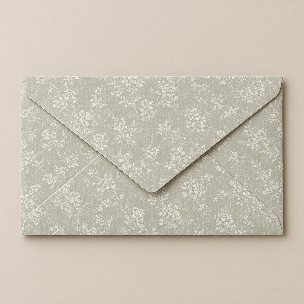 Sage Bloom Envelope