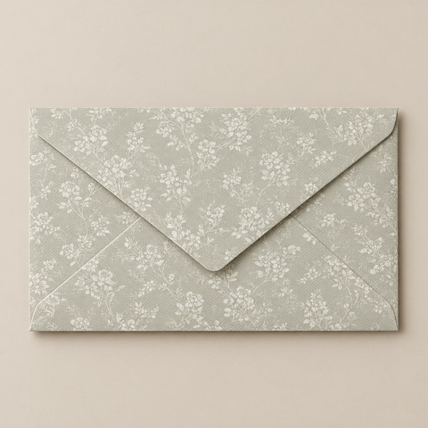 Sage Bloom Envelope